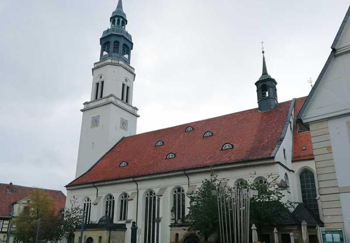 Ansicht der Stadtkirche Celle 2017